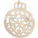 Unfinished Wood Craft Laser Cut Christmas Ornament thumbnail-1