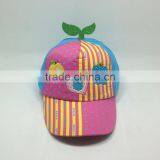 Fashion Kid /Children Baseball Cap And Cap Top Button With Grass thumbnail-1