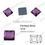 China Fancy Colored Decorative Faceted Flat Back Glass Stone for Jewelry thumbnail-3