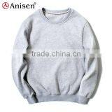 Apparel Manufacturer Plain Long Sleeves Outdoor Cvc Fleece Men's Sweatshirts thumbnail-1