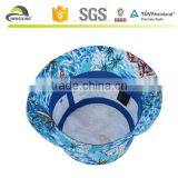 Beach Tropical Hawaiian Palm Tree Pineapple Bucket Hat Fishing Outdoor Sun Cap thumbnail-4