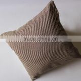 Stripe Fabric cushion cover