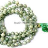 GREEN JADE MALA ROSARY thumbnail-1