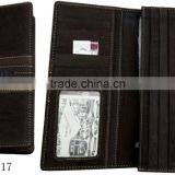 Fashion Hot Popular Brown Men Real Leather Passport Wallet thumbnail-1