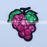 Popular Fruit Embroidery Patch/flower Reversible Sequin Design Embroidery Patch thumbnail-1