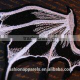 Custom High Quality Embroidered Demon Wings Patch for Clothes Embroidery Patch Made in China Choose Size/color thumbnail-3