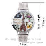 2015 Hottest 100%Brand New Romantic Eiffel Tower Lover Watch Fancy Women Watch thumbnail-1