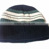 Hot selling winter warm knitted beanie hat