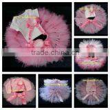 Baby Girls Pettiskirt Set Dress With Top Girls Fluffy Tulle Chiffon Fairy Pettiskirt Sets thumbnail-6