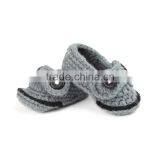 Big Mouth Frog Design Crochet Knitting Kids Shoes thumbnail-3