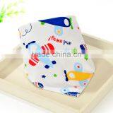 S33343W Infant Baby Bib 100% Cotton Absorbent Bandana Dribble Bib With Adjustable Snaps thumbnail-5