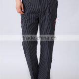 China Custom Made Good Quality Restaurant Work Uniform Chef Pants thumbnail-2