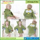 Hooded Animal Bathrobe Cartoon Baby Towel Character 04 thumbnail-3