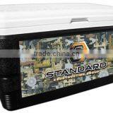 USA Made Igloo Decorator Ice Chest - 52 Quarts (83 Can Capacity), Features Ultratherm Insulation and Comes With Your Logo thumbnail-2