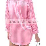 2017 China Silk Pajamas Wholesale Silk Sexy String Pajamas thumbnail-3