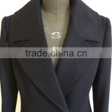 Ladies Lapel Collar Overcoat For Winter