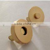 High Strength Gold Color Magnetic Round Snap Button, Handbag Magnetic Button 18mm JS-CR-102 thumbnail-1
