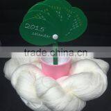 100% Acrylic Yarn High Bulk in NM28/2, 32/2, 36/2 Raw White by Hanks thumbnail-1