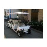 Residential Area Patrol six seat Electric Golf Carts / EV Electric Vehicle 48V / 12V
