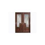 Outward Swing Custom Timber Doors 40mm Door Leaf With Glass
