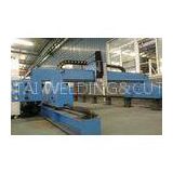 High Precision CNC Gantry Type Metal Plasma Cutting Machine With 2 Servo , 220V 50-750mm/min