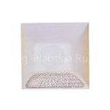 White Plastic Single Road Studs thumbnail-1