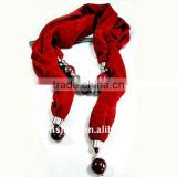 Fashion Beaded scarf necklaces jewelry
