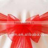 Fashion Organza Chair Sash for Wedding and Banquet Chair Sash Wedding Chair Cover Sash