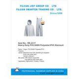 Heavy Duty PVC/200D Polyester/PVC Rainsuit