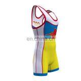 Custom Sublimated Printing Wrestling Singlets thumbnail-6