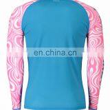 Custom Plus Sizes Sublimated Rashguard Long Sleeve Surfing Rashguard for Men thumbnail-4