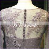 Modern Lace Ruffle Mermaid Wedding Gown Floor-length Without Train Wedding Dress 2016 thumbnail-3