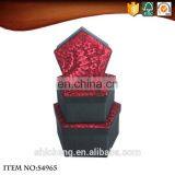 Manafacturers China 2017 Decorative Pentagon Functional Lace Fabric Storage Box