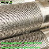 China Manufacturer of Stainless Steel Continuous Slot Wire Wrapped Wedge Wire Screens thumbnail-5