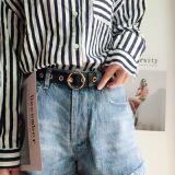 Genuine Leather Belts Mens Women thumbnail-1