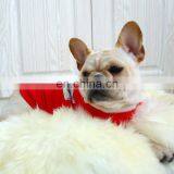 Pet Dog Cat Bulldog Bully Red Senior Brand Check T-shirt Corgi Pug Clothes Fat Dog Coat thumbnail-3