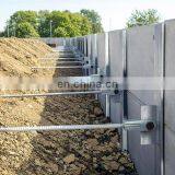 Hot Dip Galvanised H Channel Galvanized Steel Section Joiner Posts for Retaining Sleepers Walls thumbnail-7