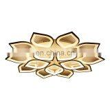 2018 New Products Creative Living Room Lamp 6/8/12 Head Warm Modern Flush Mount LED Ceiling Lamp With Remote Control thumbnail-7