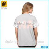 Latest 2016 Custom Cheap Hight Qualtiy Print T-Shirt for Lady thumbnail-4