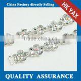 Pear Rhinestone Trimming Cup Chain,Cup Chain Pearl Rhinestone Trimming for Shoes Clothes Bags Jewelry Wedding Dress thumbnail-4