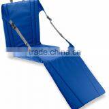 Foldable Legless Chair Stadium Seat With Oxford Fabric and Net Pocket thumbnail-2