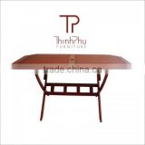 IRREGTAN - OUTDOOR TABLE - hight quality wooden outdoor furniture