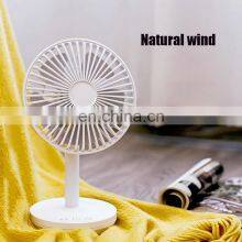 2021 New With Shake Head Function USB Plug Mini Portable Plastic Personal Cooling Cooler USB Desk Fan thumbnail-3