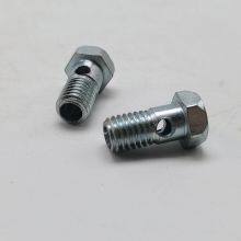 SYD-1164-2 Single/Double Hole Blue Zinc Steel Banjo Bolt thumbnail-1