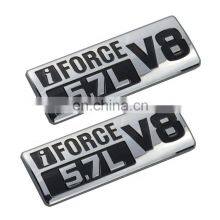 5.7L V8 Badge Side Emblem 3D Door Badge Nameplate Decals Sticker Replacement For Tundra thumbnail-5