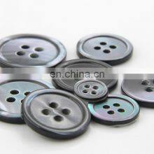 4 Hole Grey White Customized Trochus Shell Button thumbnail-5