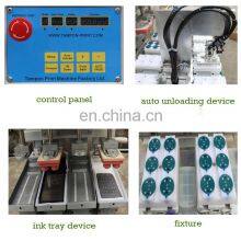 4 Color Rotary Plastic Logo Sunglasses Buttons Pad Printers Printing Machine for Sale thumbnail-5