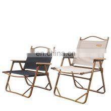 New Design Adjust Heavy Duty Logo Beach Custom Lightweight Kids Wood Outdoor Camping Chair Foldable thumbnail-5