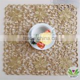 golden table cloth fabric handmade crochet embroidery tablecloth manufacturer lmzc1008(2)K