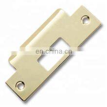 Large Chrome Lip Strike Plate / Deadlatch Strike